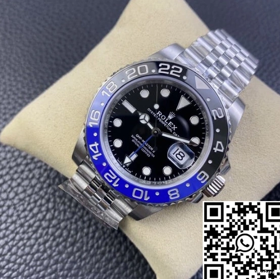 Dial M126710BLNR-0002 Factory Master Black Rolex GMT II Clean 0224